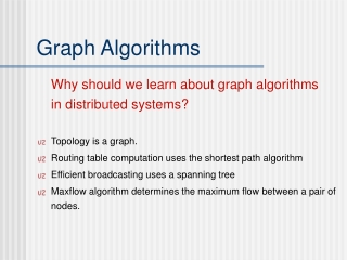 Graph Algorithms