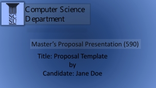 Computer Science Department