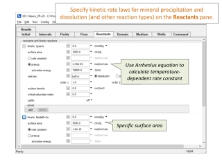 Use Arrhenius equation to calculate temperature-dependent rate constant