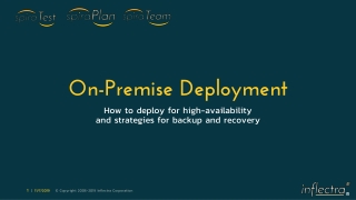 On-Premise Deployment