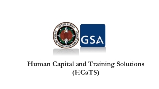 Human Capital and Training Solutions (HCaTS)