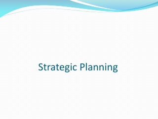 Strategic Planning