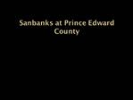 Sanbanks at Prince Edward County