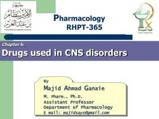 P harmacology 		RHPT-365