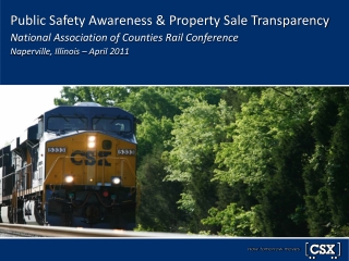 Public Safety is Job #1 for Railroads