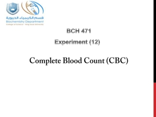 Complete Blood Count (CBC)