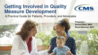 Getting Involved in Quality Measure Development