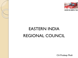 EASTERN INDIA REGIONAL COUNCIL