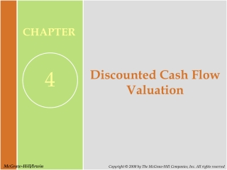 Discounted Cash Flow Valuation