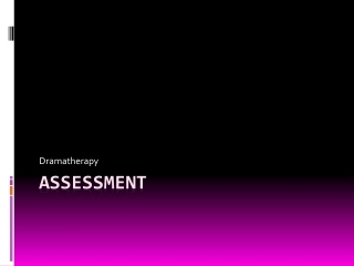 Assessment