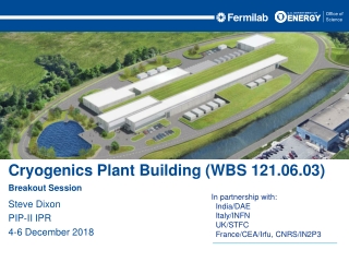 Cryogenics Plant Building (WBS 121.06.03) Breakout Session