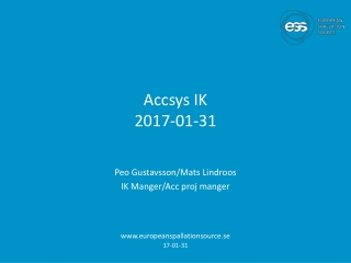 Accsys IK 2017-01-31