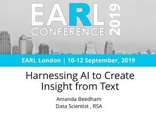 Harnessing AI to Create Insight from Text