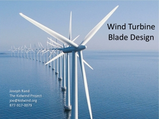 Wind Turbine Blade Design