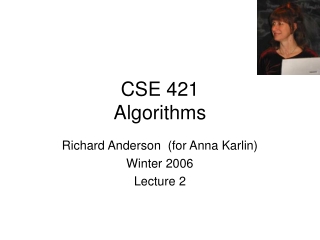 CSE 421 Algorithms