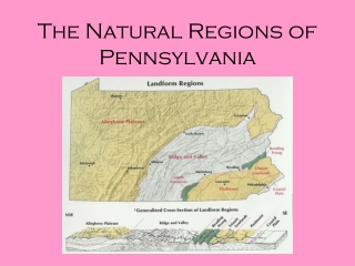 The Natural Regions of Pennsylvania