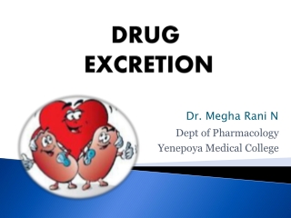 DRUG EXCRETION