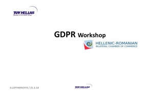 GDPR Workshop