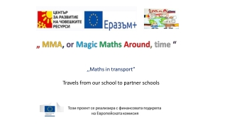 ,, Maths in transport” Travels from our school to partner schools