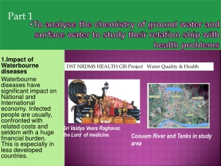 1.Impact of Waterbourne diseases