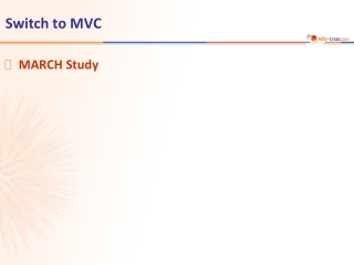Switch to MVC