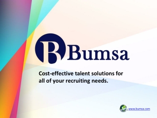 Bumsa Talent Solutions | Canadian Outsourcing Company