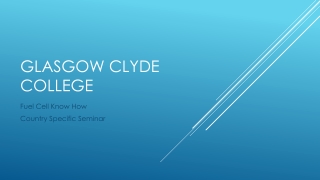 Glasgow Clyde College