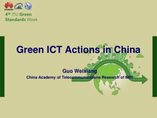 Green ICT Actions in China