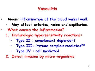 Vasculitis