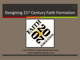 John Roberto, LifelongFaith Associates (jroberto @ lifelongfaith)