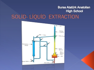 SOLİD- LİQUİD EXTRACTİON