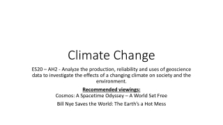 Climate Change