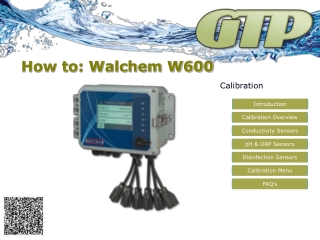 How to: Walchem W600