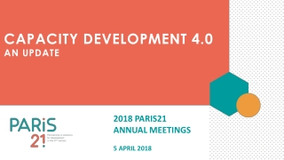 Capacity development 4.0 an update
