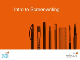 Intro to Screenwriting