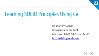 Learning SOLID Principles Using C#