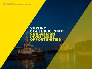 YUZHNY SEA TRADE PORT: CONCESSION INVESTMENT OPPORTUNITIES