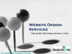 One stop solution for all your web design worries