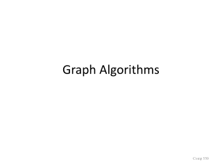 Graph Algorithms