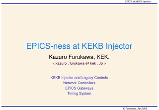 EPICS-ness at KEKB Injector