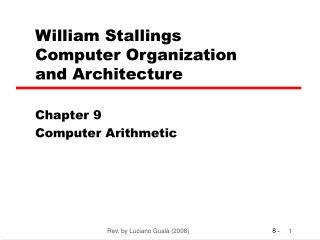 William Stallings Computer Organization and Architecture