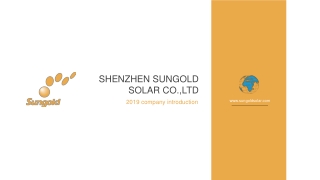 SHENZHEN SUNGOLD SOLAR CO.,LTD