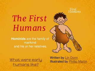 The First Humans