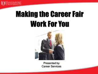 Making the Career Fair