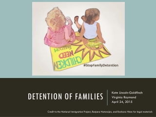 Detention of Families
