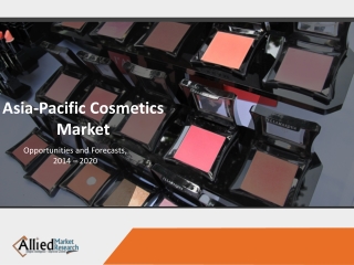 Asia-Pacific Cosmetics Market