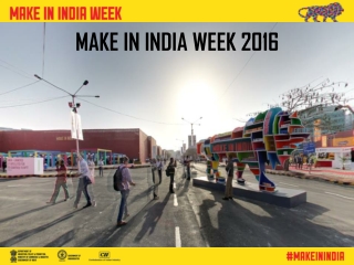 MAKE IN INDIA WEEK 2016