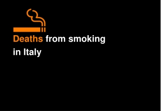 Deaths from smoking