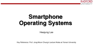 Smartphone Operating Systems