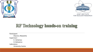 RF Technology hands-on training